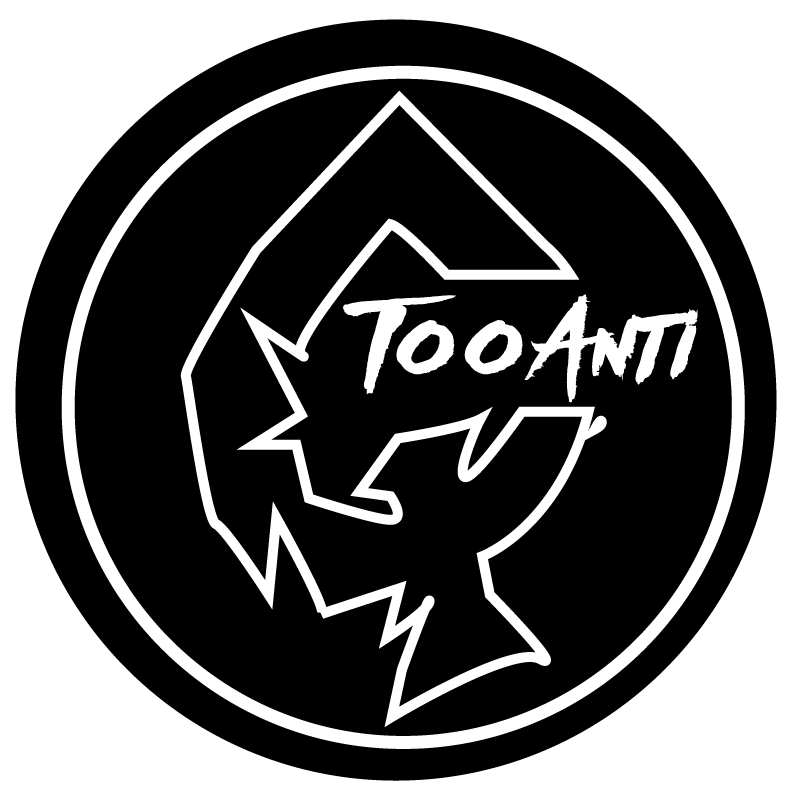 Second and most prominent Q2Anti circular logo