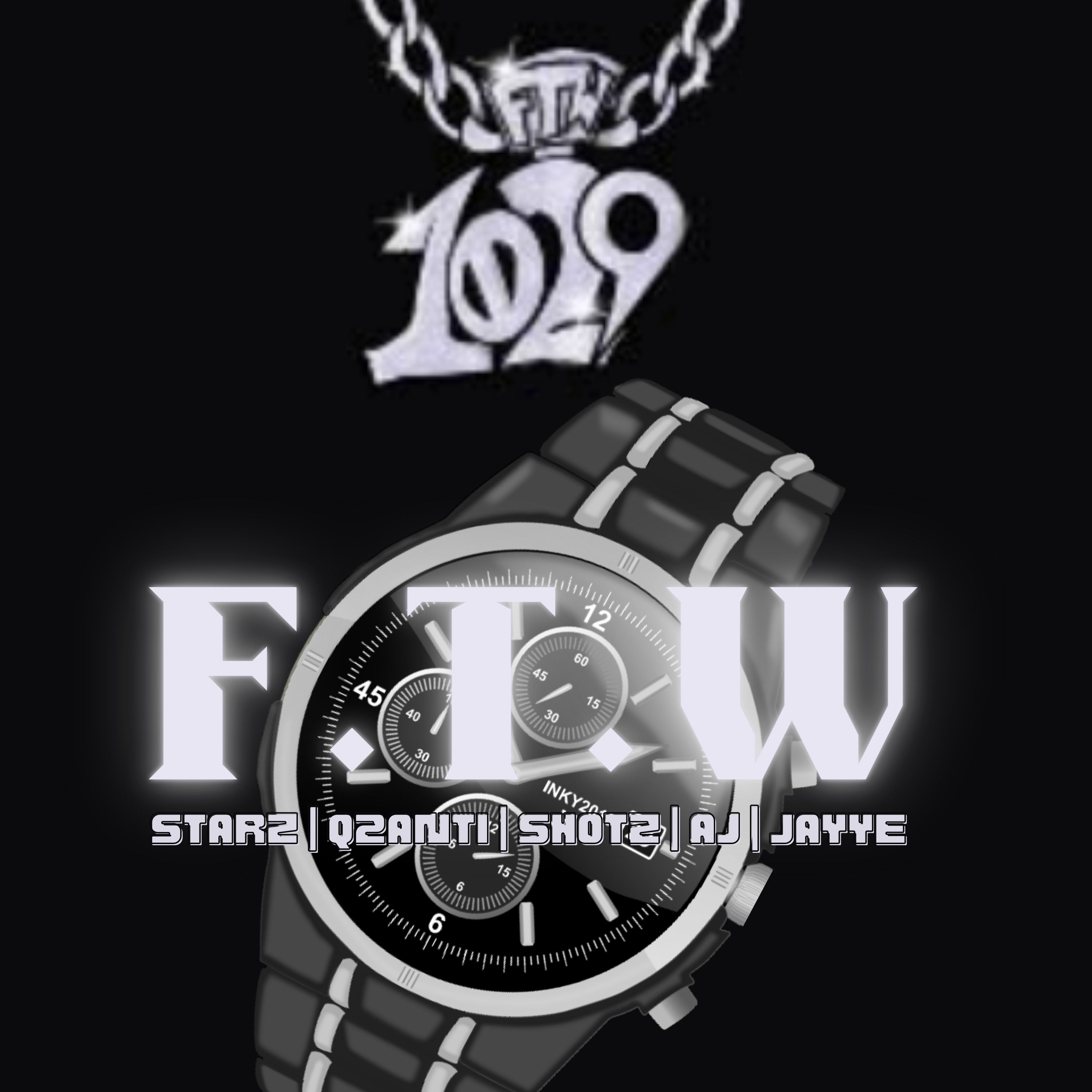 Cover art for 1029FTW's first release - F.T.W